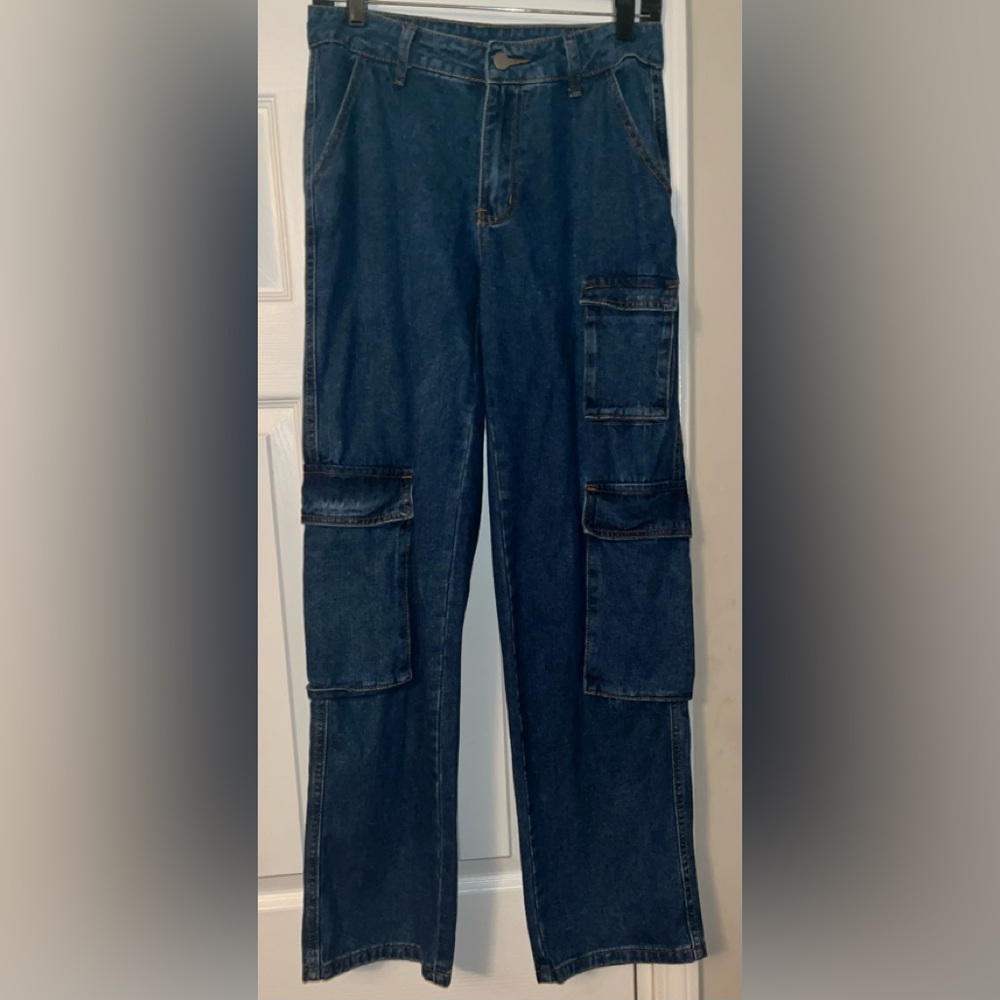 SHEIN SXY Blue Jeans, Size Small